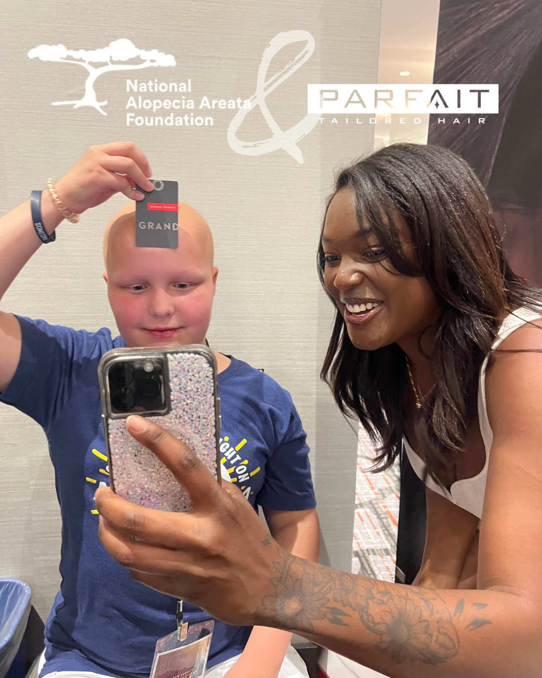 Parfait's Impactful Moments at the 38th Annual National Alopecia Areata Foundation Conference