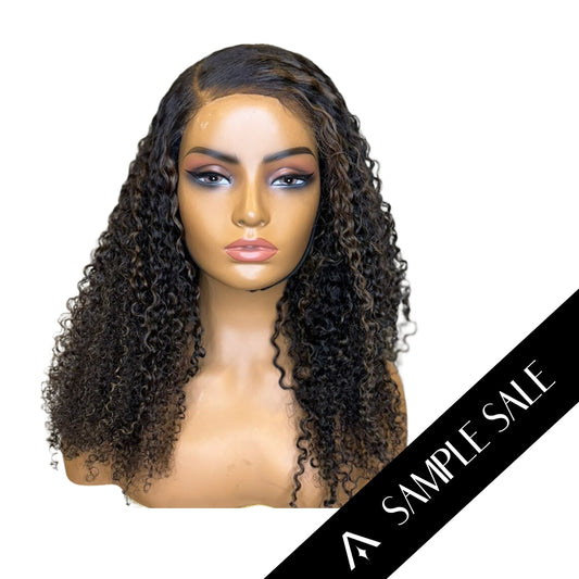20" Kinky Curly HD Lace Closure Wig