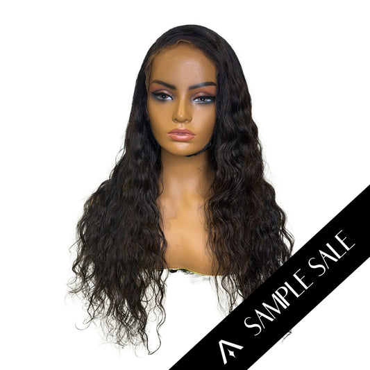 20" Rooted Chocolate HD Lace Frontal Wig